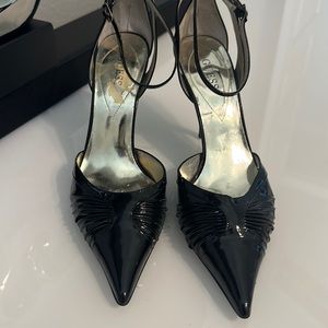 Guess black patent heel size 10!